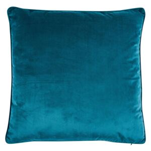 Large Plain Velvet Cushion - Teal
