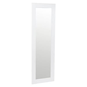 Everett Framed Mirror White Full Length 44x134cm