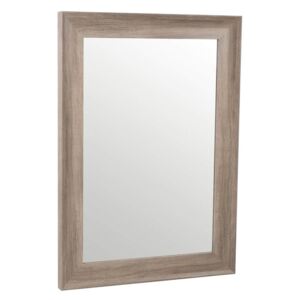 Rowe Framed Mirror Oak Wood Grain Effect 64x90cm