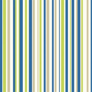 Arthouse Earn Your Stripes Kids Smooth Blue and Green Wallpaper