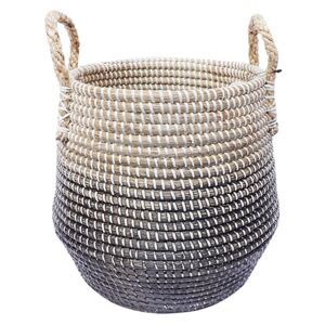 Small Seagrass Basket - Black