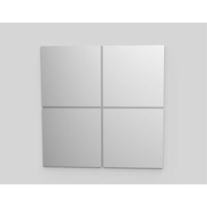 Pack of 4 Mirror Tiles - 30x30cm