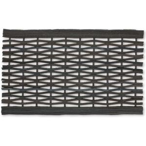 Ecomat Doormat - Black Grid