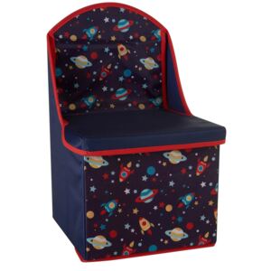Kids Storage Box Seat Space Design
