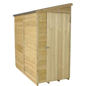 6x3ft Forest Overlap Pent Wooden Shed