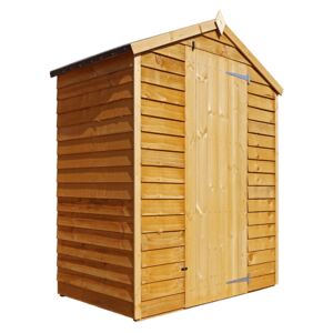 Mercia (Installation Included) 5x3ft Overlap Apex Windowless Shed