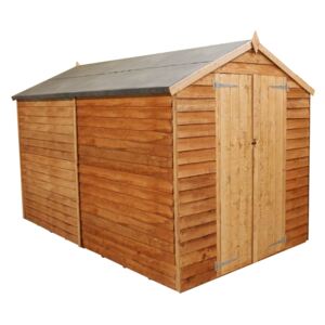 Mercia (Installation Included) 10x6ft Overlap Apex Windowless Shed