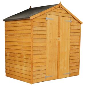 Mercia 4x6ft Overlap Apex Windowless Wooden Shed