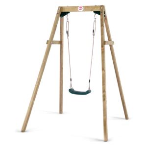 Plum Wooden Single Swing Set
