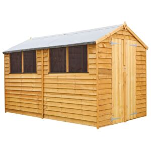 Mercia (Installation Included) 10x6ft Overlap Apex Shed
