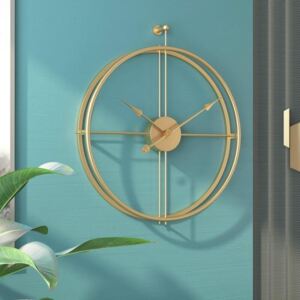 Nordic Gold Modern Design Wall Clock