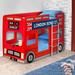 London Red Bus Bunk Bed
