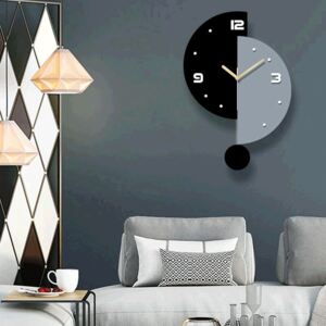 Modern Acrylic Swing Wall Clock