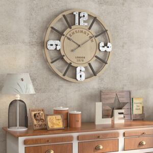 Classic 3D Vintage Wooden Wall Clock