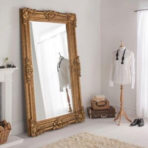 Antique French Style Floor Mirror
