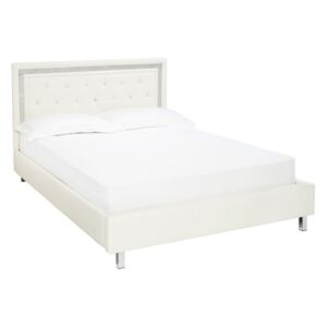 Crystalle Faux Leather Bed
