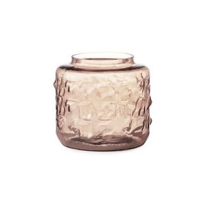 Tombola Small Vase - / H 17 cm - Hand-blown glass by Normann Copenhagen Pink