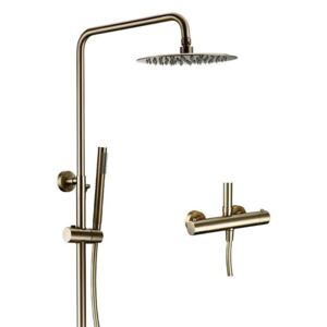 Luxury Brass Wall Mount Shower Faucet