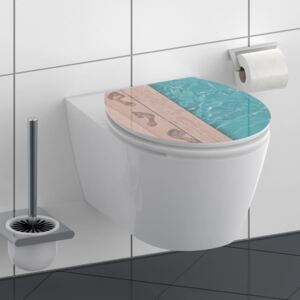 SCHÜTTE High Gloss Toilet Seat with Soft-Close POOLSIDE MDF