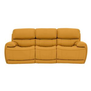 Relax Station Rocco 3 Seater Leather Power Rocker Sofa with Power Headrests- World of Leather