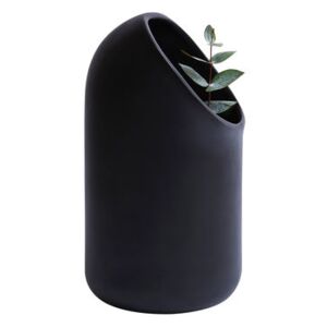 Ô Vase by Moustache Black