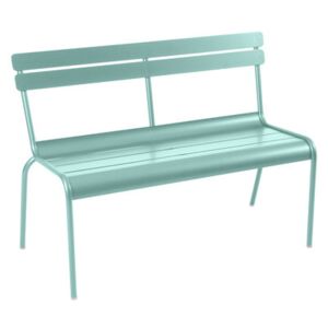 Luxembourg Bench with backrest - 2/3 seaters - With backrest by Fermob Blue