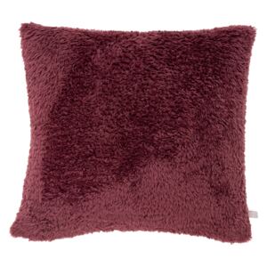 Snuggle Fleece Cushion - 50cm - Grape