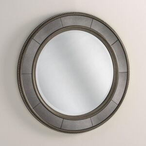 Antique Silver Circular Mirror