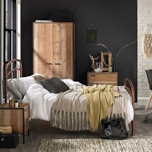 Hoxton Oak Effect 3 Piece Bedroom Set