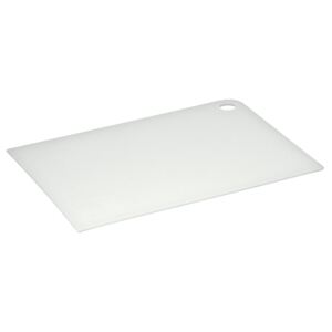 Cutting chopping board thin 34,5 x 24 cm white PLAST TEAM