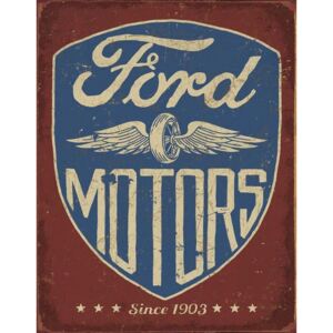 Metal sign Ford Motors - Since 1903, ( x cm)