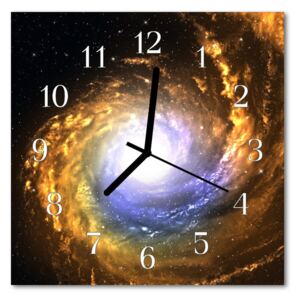 Glass Kitchen Clock Cosmos cosmos multi-coloured 30x30 cm