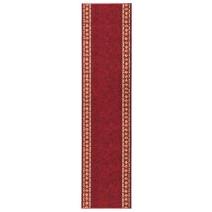 Carpet Runner Red 80x450 cm Anti Slip