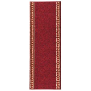 Carpet Runner Red 100x350 cm Anti Slip