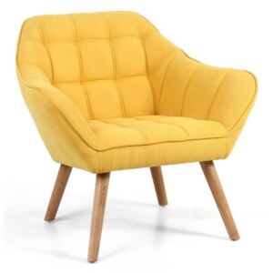 Coral Contemporary Yellow Studio Chair