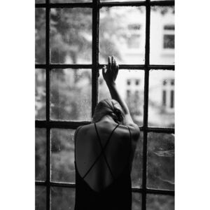 Art Photography Kyra at the window, Olaf Korbanek