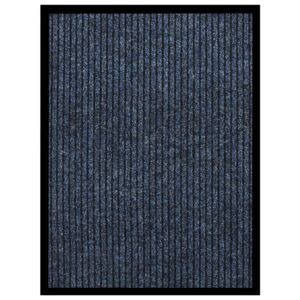Doormat Striped Blue 60x80 cm