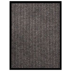 Doormat Striped Beige 60x80 cm