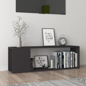 TV Cabinet Grey 100x24x32 cm Chipboard