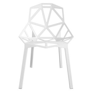 Chair One Stacking chair - / Metal by Magis White