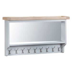 Tattershall Hall Bench Top Grey Bevelled Mirror