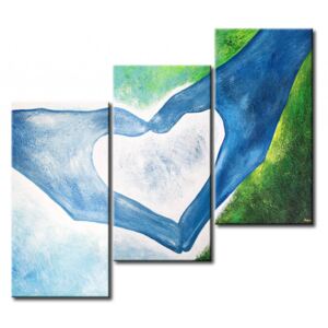 Canvas Print Love: Heart