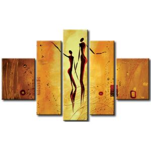 Canvas Print Characters: Dancing couple