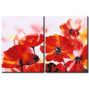 Canvas Print Poppies: Sweetness of poppies
