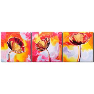 Canvas Print Poppies: Poppies – in other way