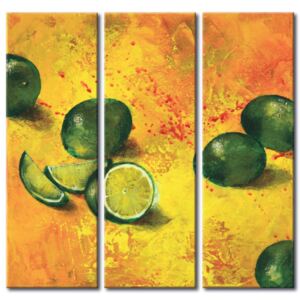 Canvas Print Fruits: Limes