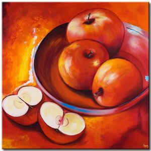Canvas Print Fruits: Apples