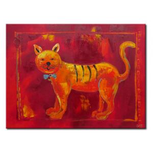 Canvas Print Cats: Orange cat