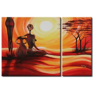 Canvas Print People: Africans' nature