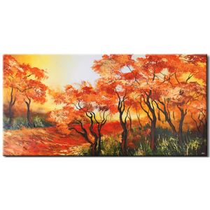 Canvas Print Forest: Autumn colours